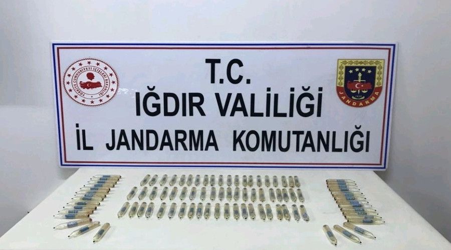 Idr'da 1 milyon 200 bin TL deerinde 'ylan zehri' ele geirildi
