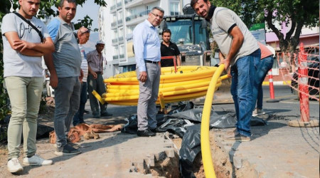 "İlçemizi doğalgaz konforuna kavuşturuyoruz"