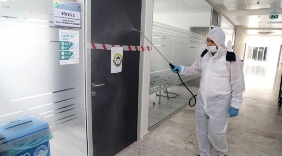 İlkadım'da korona tedbiri en üst seviyede