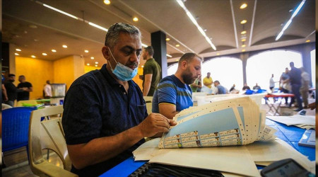 Irak'ta seçimin galibi Sadr Grubu oldu