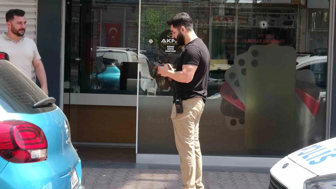 İşletmeyi kurşun yağmuruna tuttular