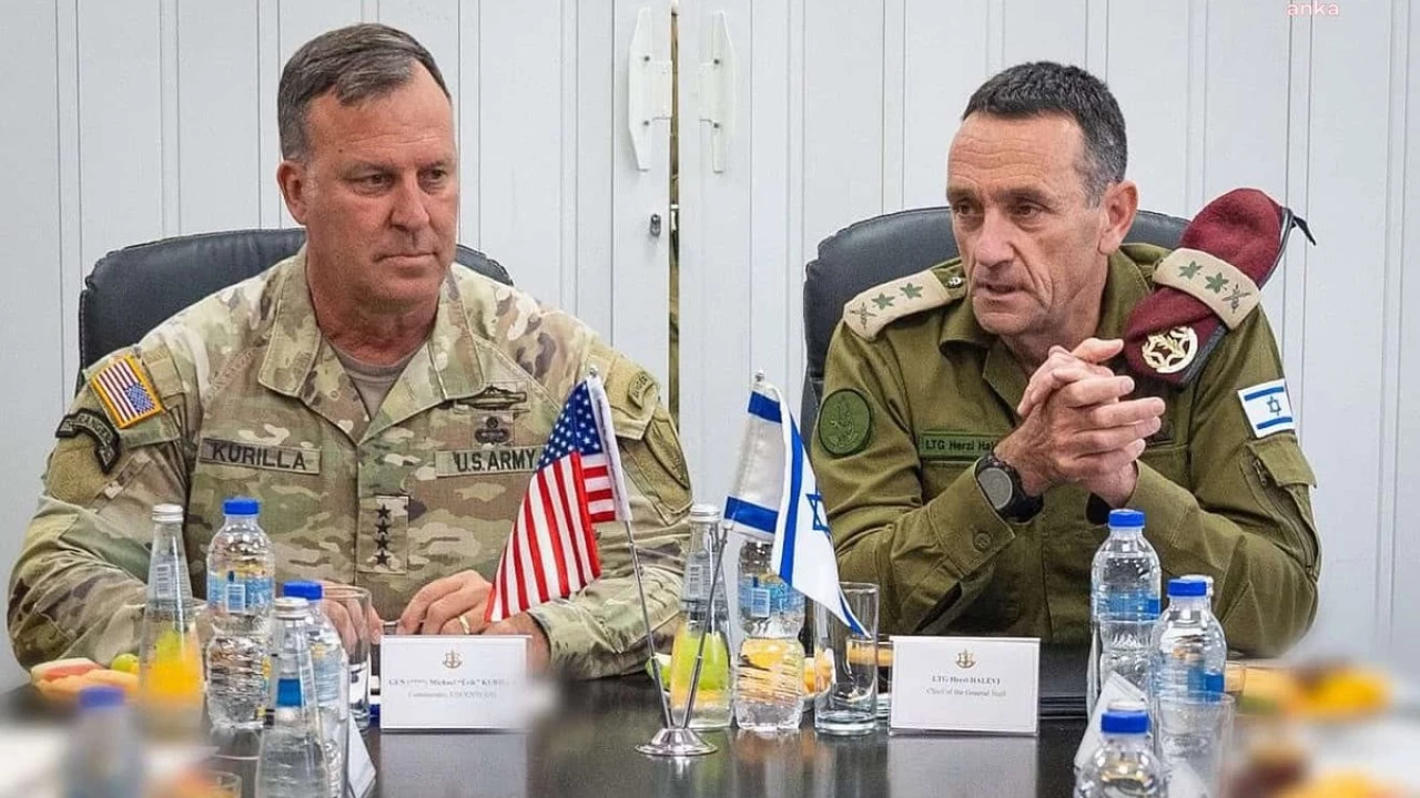 İsrail Genelkurmay Başkanı CENTCOM Komutanı Kurilla ile değerlendirme toplantısı yaptı