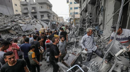 İsrail'in Gazze'ye düzenlediği saldırılarda ölenlerin sayısı 950'ye yükseldi