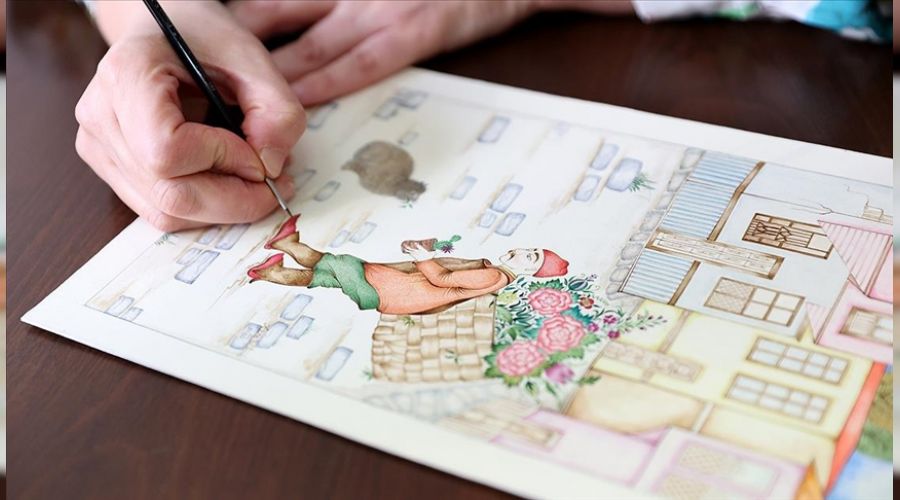�stanbul'u minyat�rlere nak�ediyor
