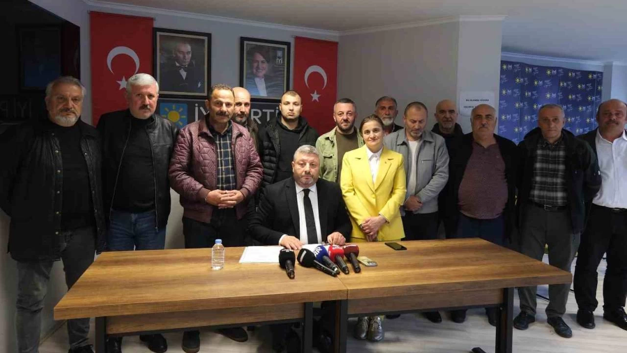İYİ Parti Trabzon'da istifalar sürüyor: Bir yönetim daha düştü
