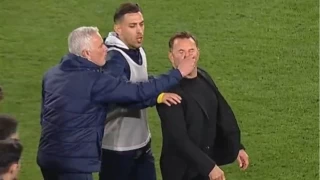 Jose Mourinho'dan Okan Buruk'a Hollywood göndermesi