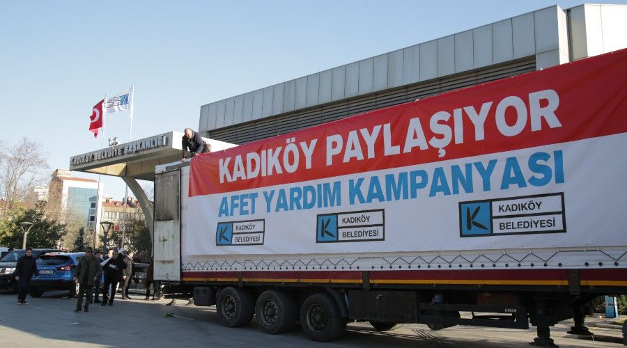Kadıköy'den afet yardım kampanyası
