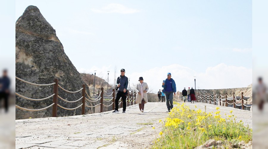 Kapadokya turizm sezonuna hızlı girdi
