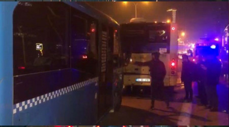 Kartal’da minibüs İETT otobüsüne arkadan çarptı: 7 yaralı