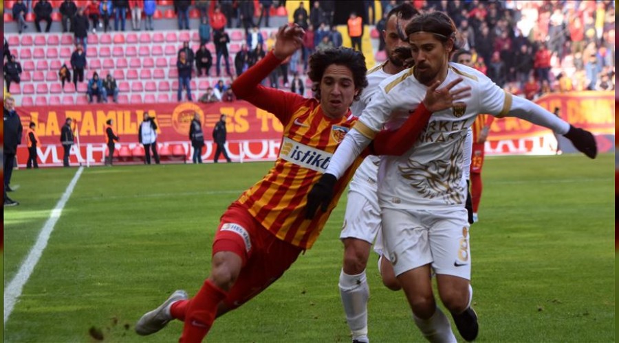 Kayseri'de puanlar paylaşıldı: 1-1