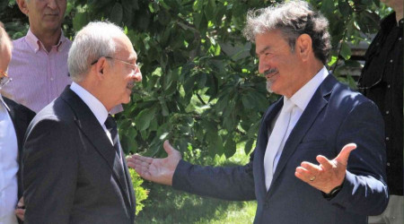 Kılıçdaroğlu Emekli Tümamiral Deniz Kutluk'u ziyaret etti