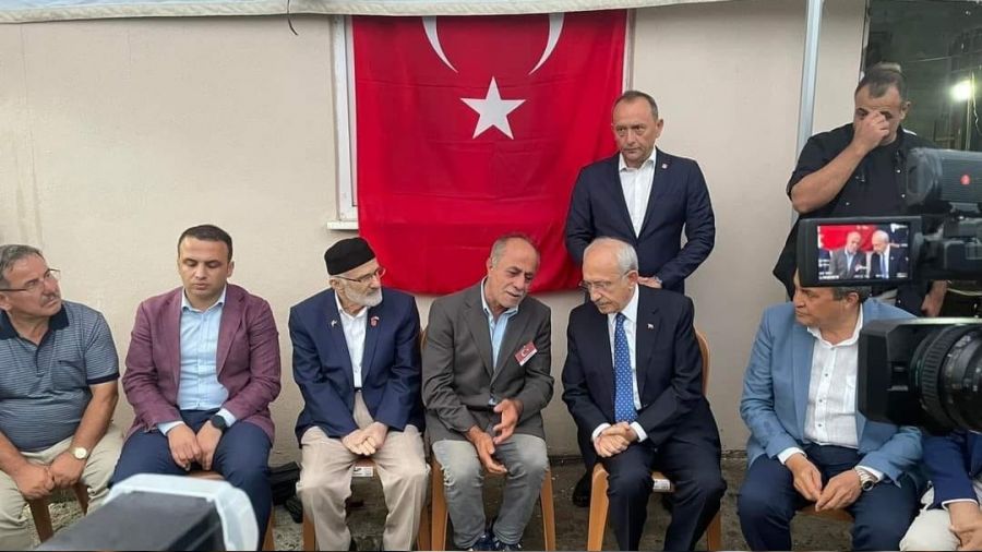 Kldarolu ehit ailesini ziyaret etti