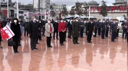 KKTC'nin 37. kuruluş yıl dönümü Taksim'de kutlandı