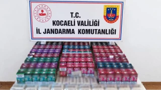 Kocaeli'de 5,4 milyon liralık kaçakçılık operasyonu
