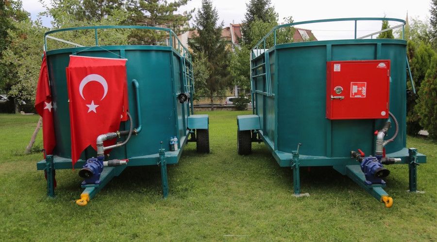 Koyun parazit banyolu�u vatanda��n hizmetine sunuldu