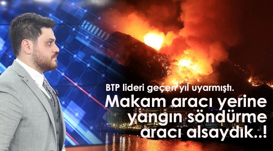 Makam arac� yerine yang�n s�nd�rme arac� alsayd�k..!
