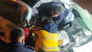 Malatya'da alt geçitte kaza: 1'i ağır 4 yaralı