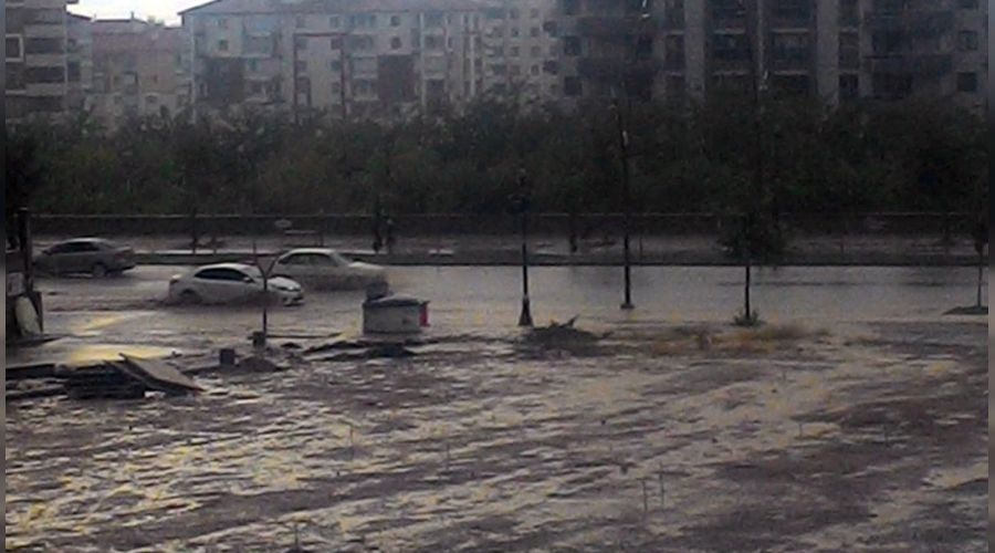 Malatya'da saanak etkili oldu