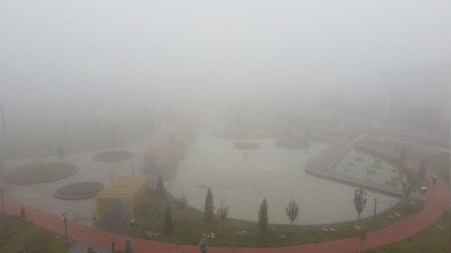Malatya’da sis etkili oluyor