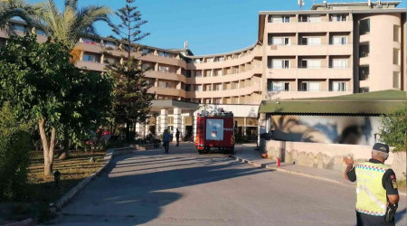 Manavgat'ta 5 yıldızlı otelde yangın paniği