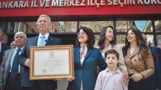 Mazbatasını alan Mansur Yavaş, ikinci dönemdeki hedefini açıkladı