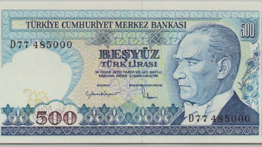 Merkez Bankas� Ba�kan� Erkan'dan 500 liral�k banknot a��klamas�