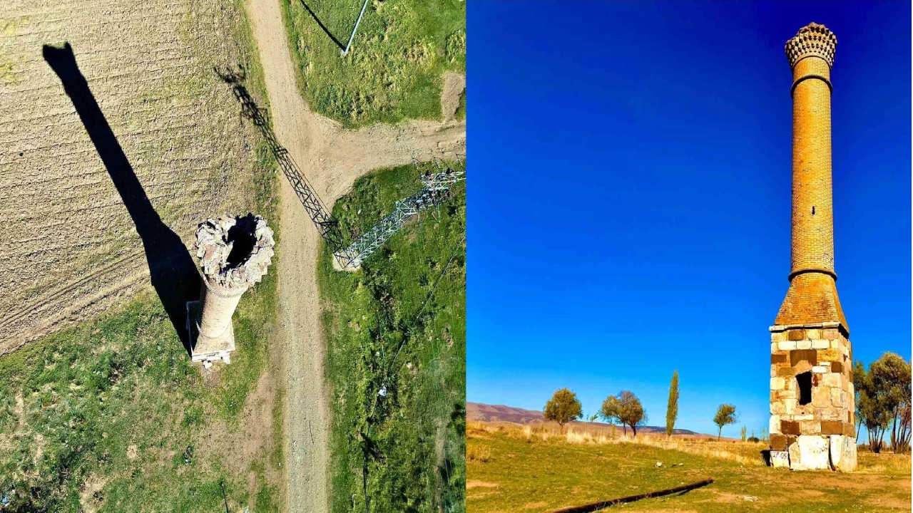 Mescidi yanan minare 200 yldr yanlz