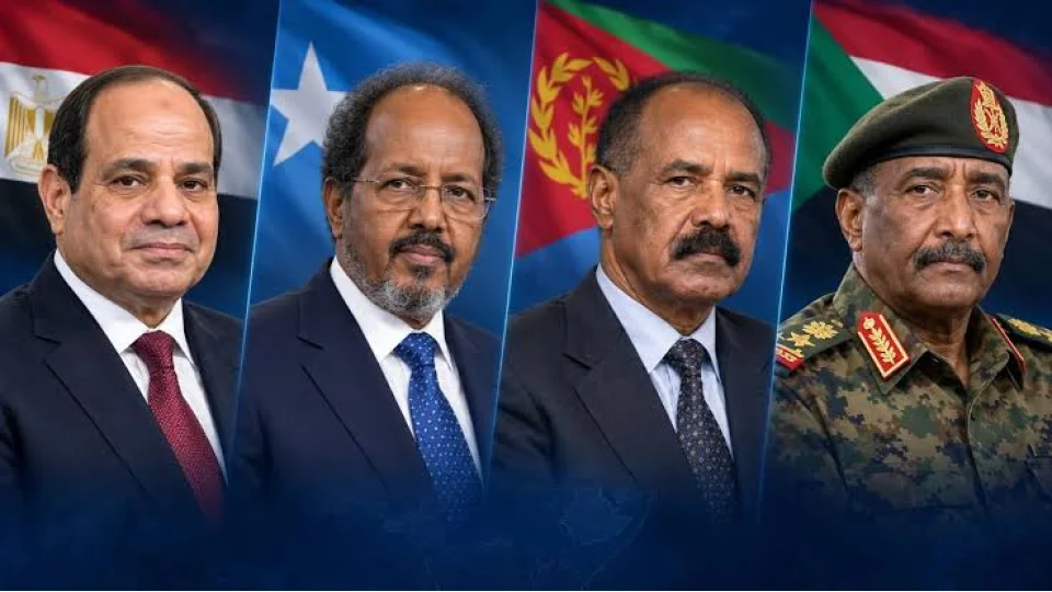 M�s�r, Sudan, Eritre ve Somali liderleri M�s�r'da d�rtl� zirvede bulu�tu