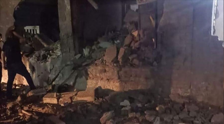Mısır'ın doğusuna İHA ve roket düştü