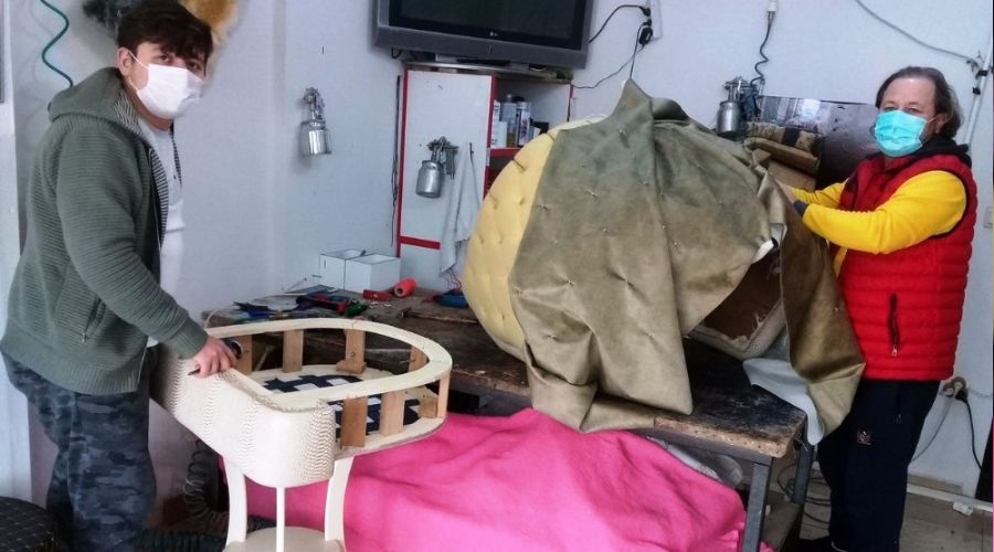 Mobilya ve koltuk tamircilerine rağbet arttı