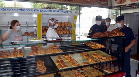 Mudanya'da korona denetimi