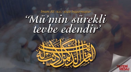 ‘Mü’min sürekli tevbe edendir’