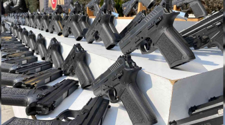 Operasyonda 266 tabanca ele geçirildi