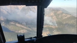 Orman yangını büyük ölçüde kontrol altına alındı