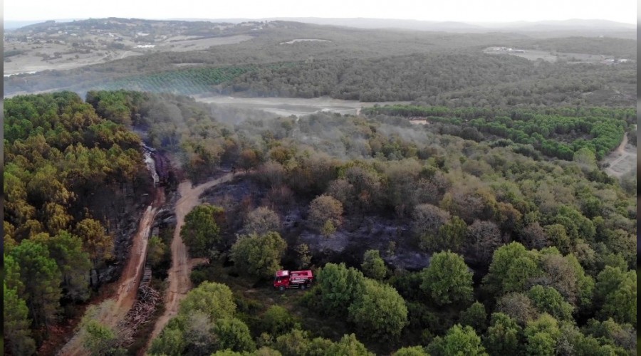 Pendik'te yangının tahribatı gün ağarınca ortaya çıktı