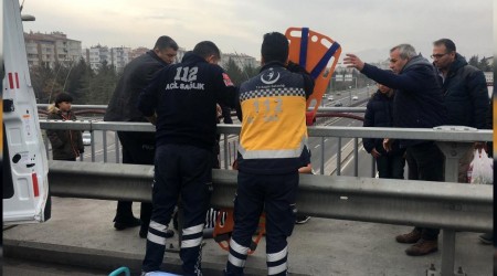 Polisler kadını kurtardı