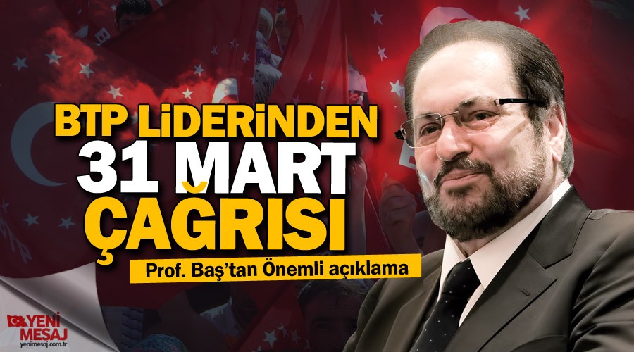 Prof. Dr. Haydar Ba��tan 31 Mart �a�r�s�