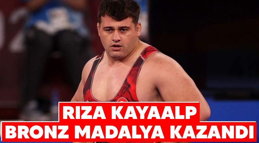 R�za Kayaalp, bronz madalya kazand�
