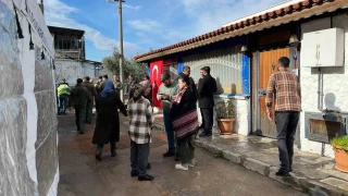 �ehit pilotun �zmir'deki evinde yas