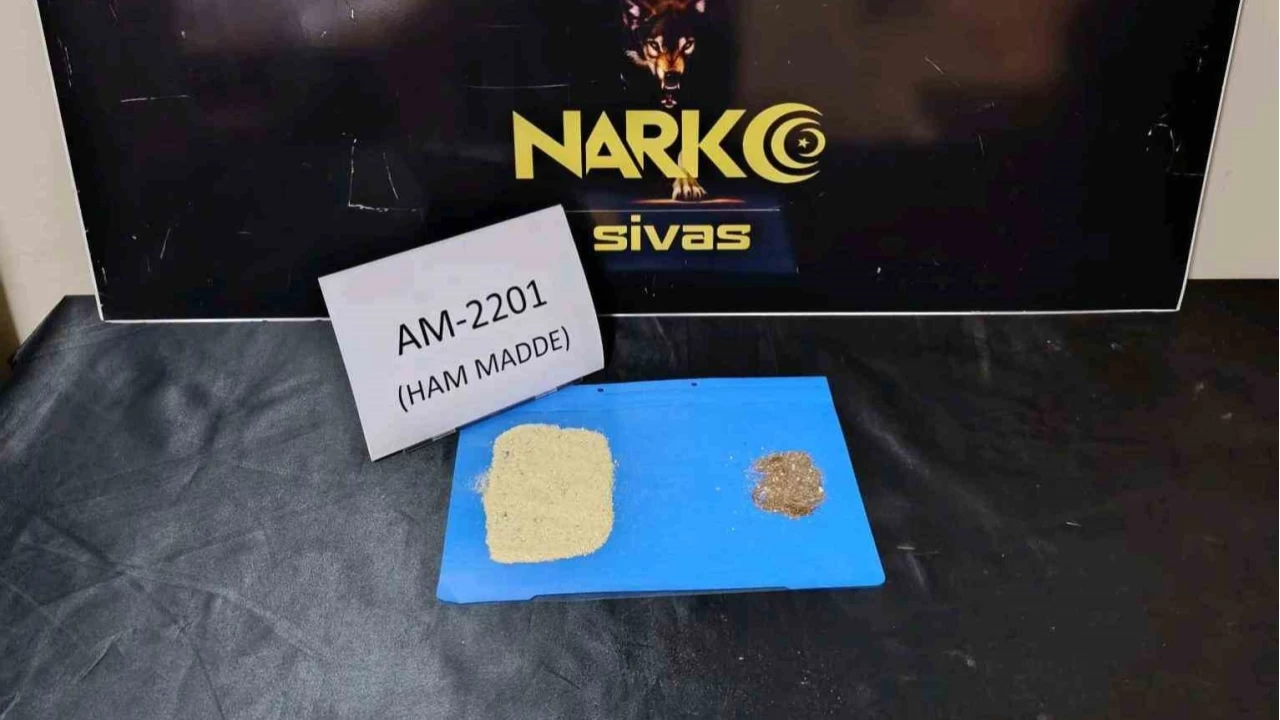 Sivas'ta uyuşturucu operasyonu: 3 kişi tutuklandı