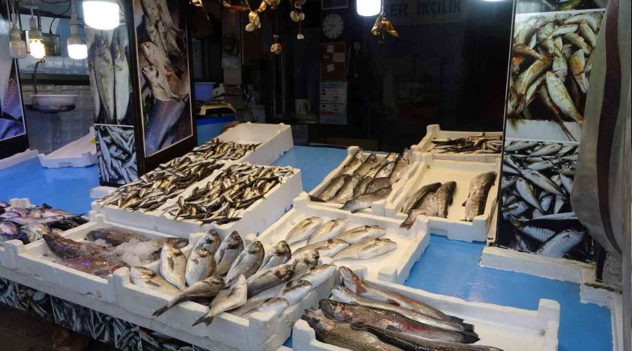 Soğuk hava balık tezgâhlarını etkiledi