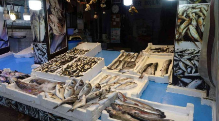 Soğuk hava balık tezgâhlarını etkiledi