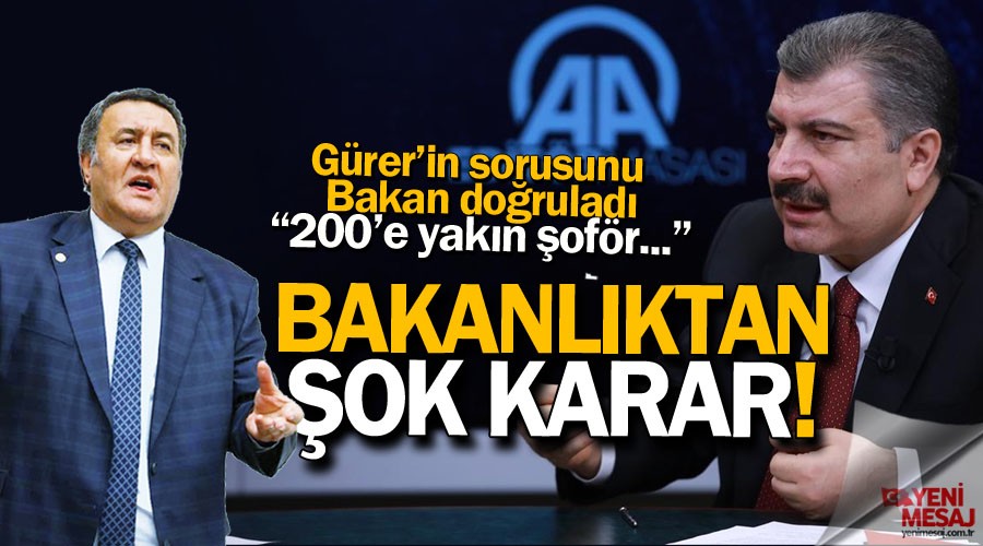 �ok karar! Bakanl�k karar� 150 �of�r� i�siz b�rakt�