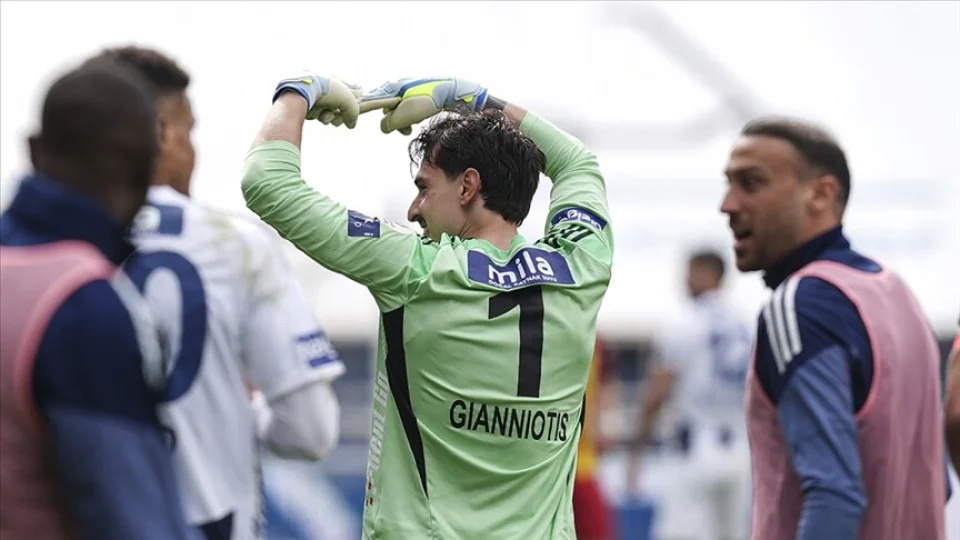 S�per Lig'de 30. kaleci gol�n� Kas�mpa�a'dan Gianniotis att�