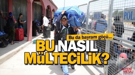 Suriye'ye bayram göçü