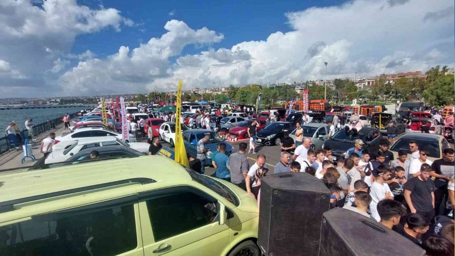 Tekirda�'da araba g�zellik ve ses yar��mas�