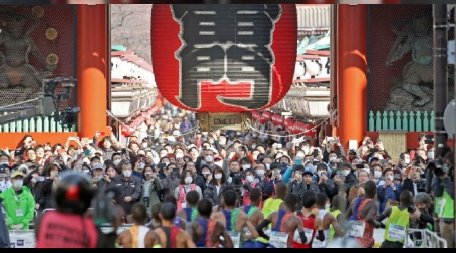 Tokyo Maratonu'na vir�s engeli