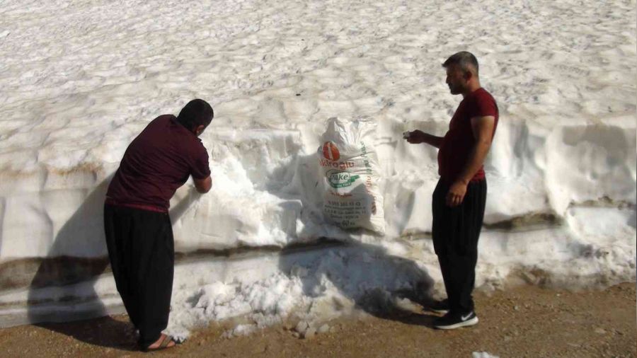 Toroslardan kar�, karlama �erbet oluyor