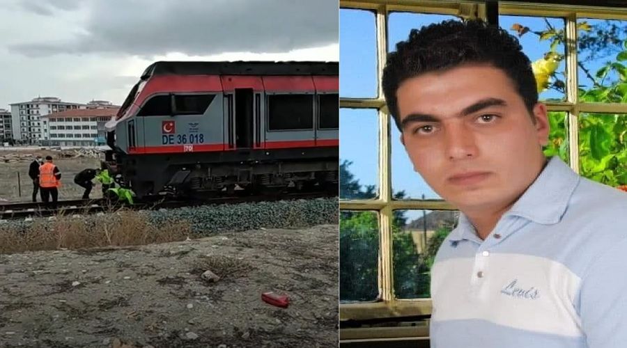 Trenin çarptığı şahıs hayatını kaybetti