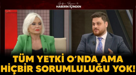 Tüm yetki O’nda ama hiçbir sorumluluğu yok !